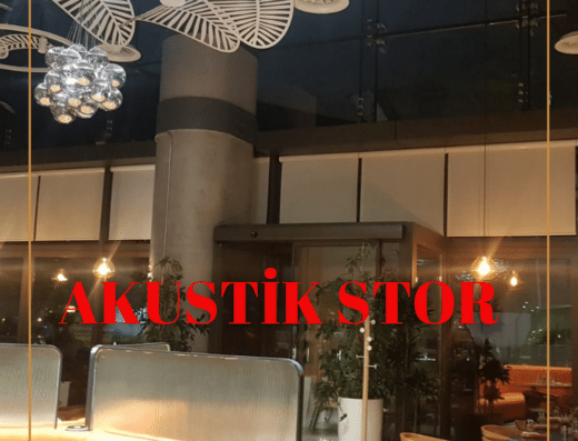 AKUSTİK PERDELER